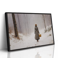 Winter Path Leads To Mystery