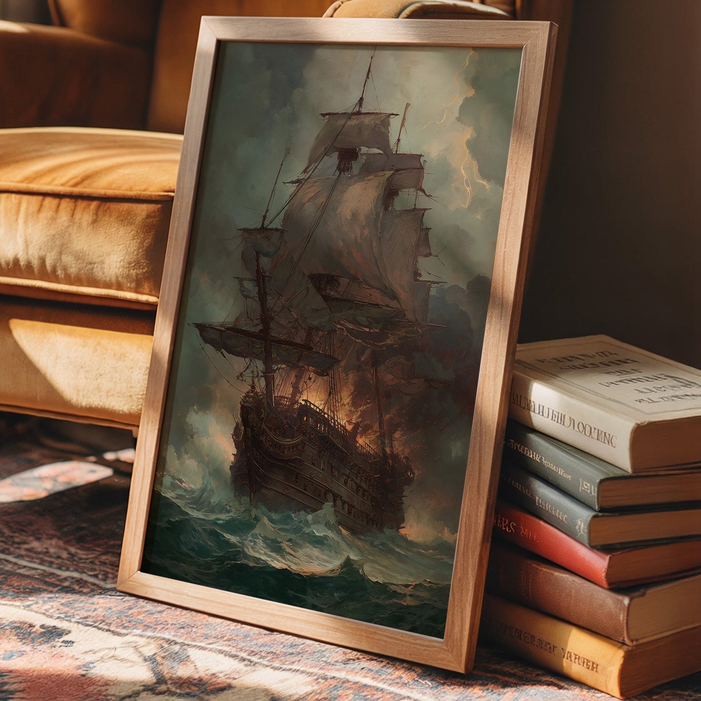 Voyage Through Tempest Skies