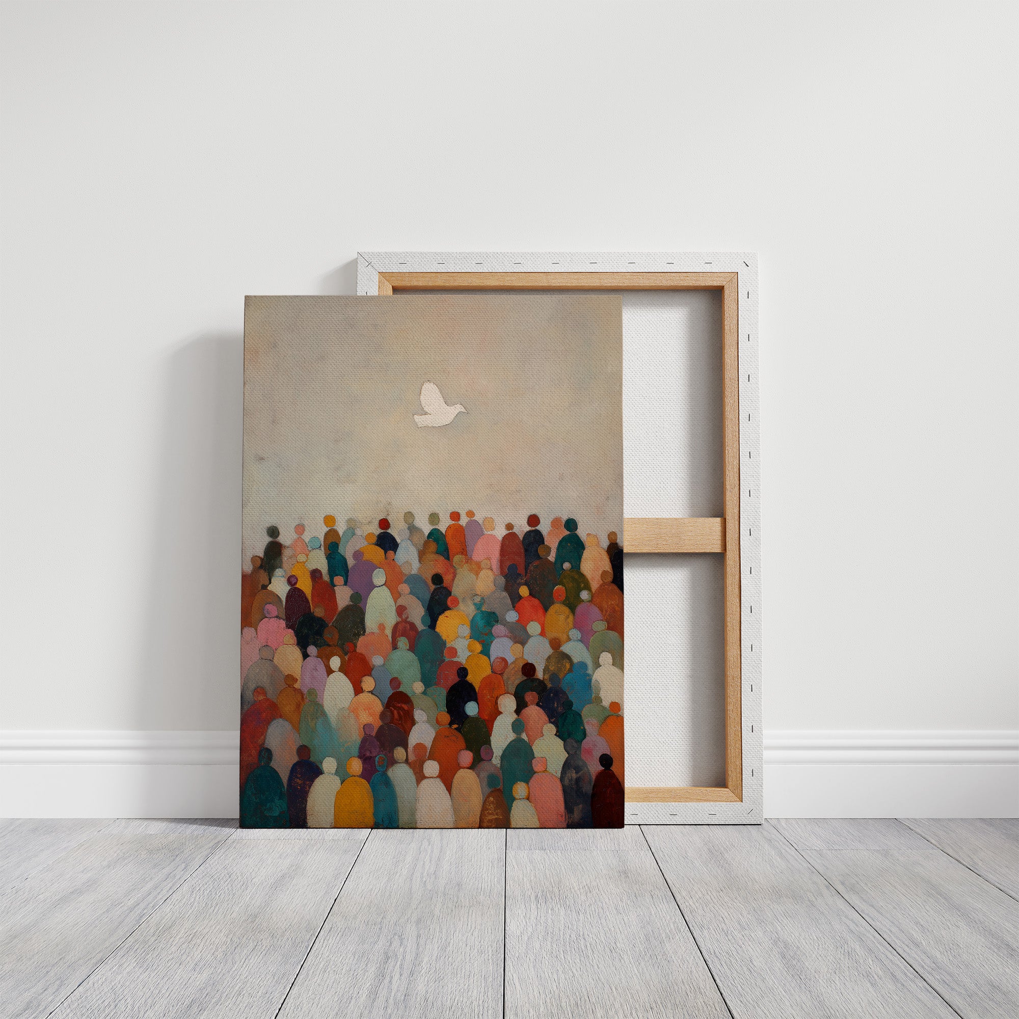 Collective Gaze Toward Peace