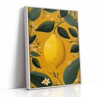 Golden Lemon Hangs In Honeyed Air