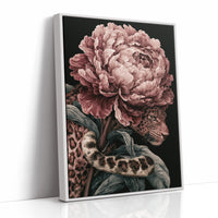 Leopard Beneath the Peony