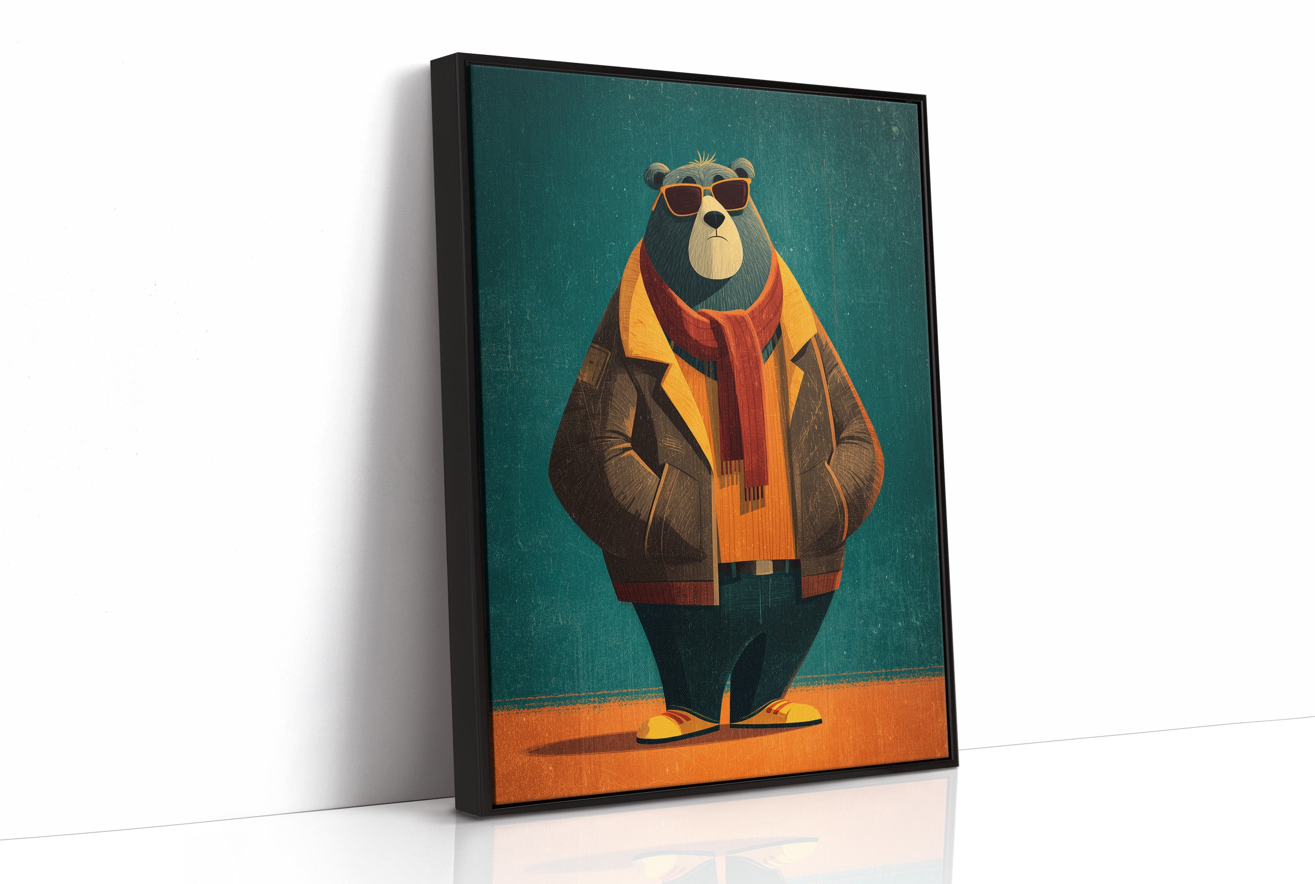 Bear in a Trench Coat