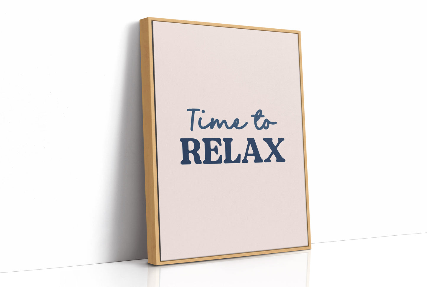 Time to Relax, No Excuses