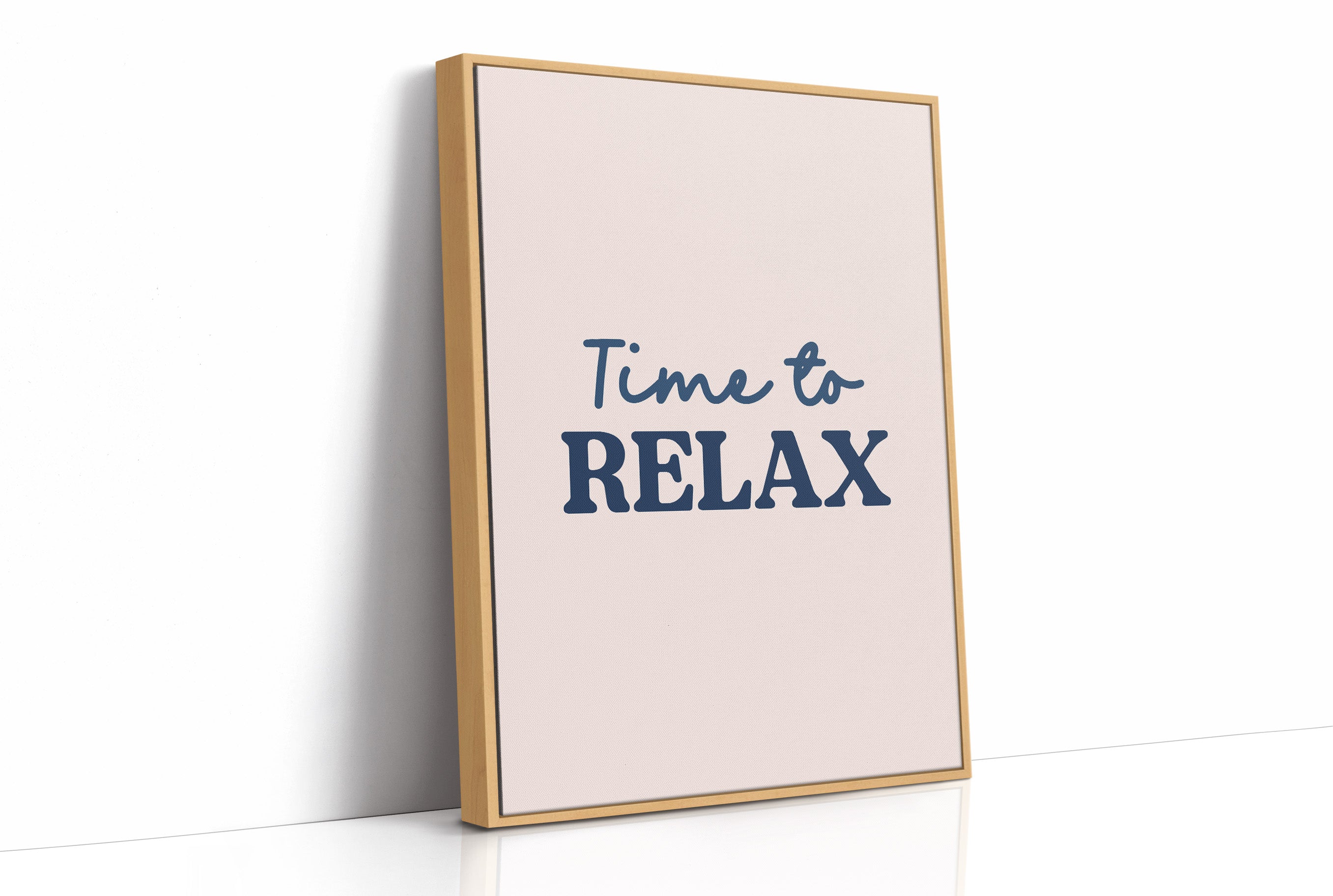 Time to Relax, No Excuses
