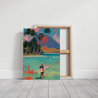 Tropical Shore, Board in Hand