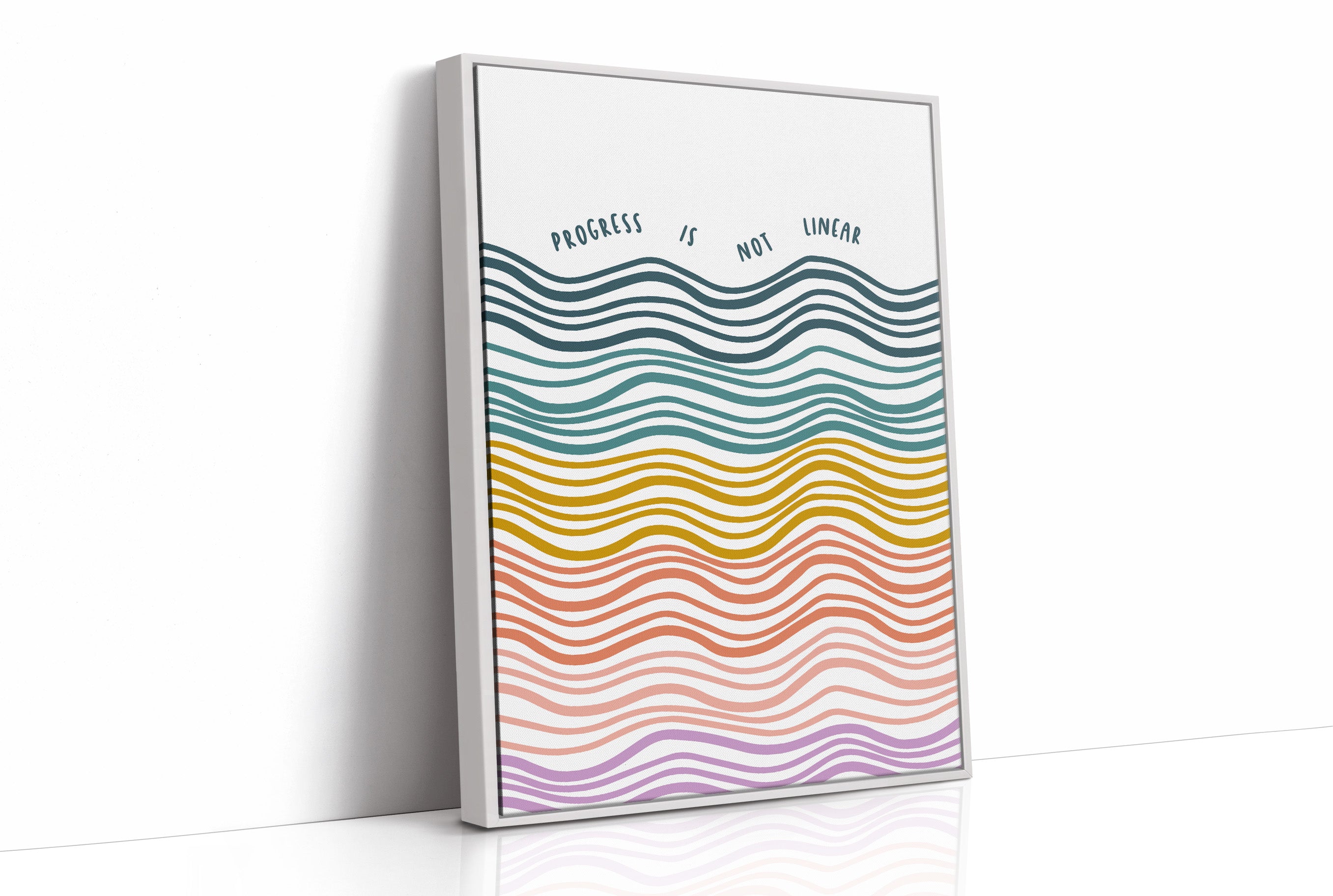 Progress Is Not Linear Retro Waves
