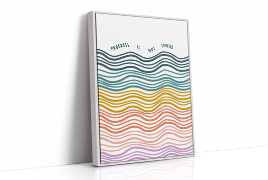 Progress Is Not Linear Retro Waves