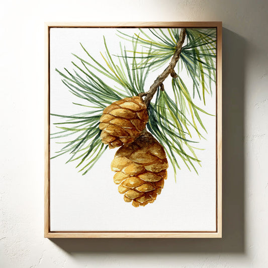 Beneath The Pine's Gentle Embrace