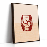 Burgundy Glass Holds Summer Secrets