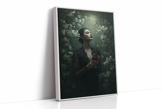 Emerald Nights Between Blossoms
