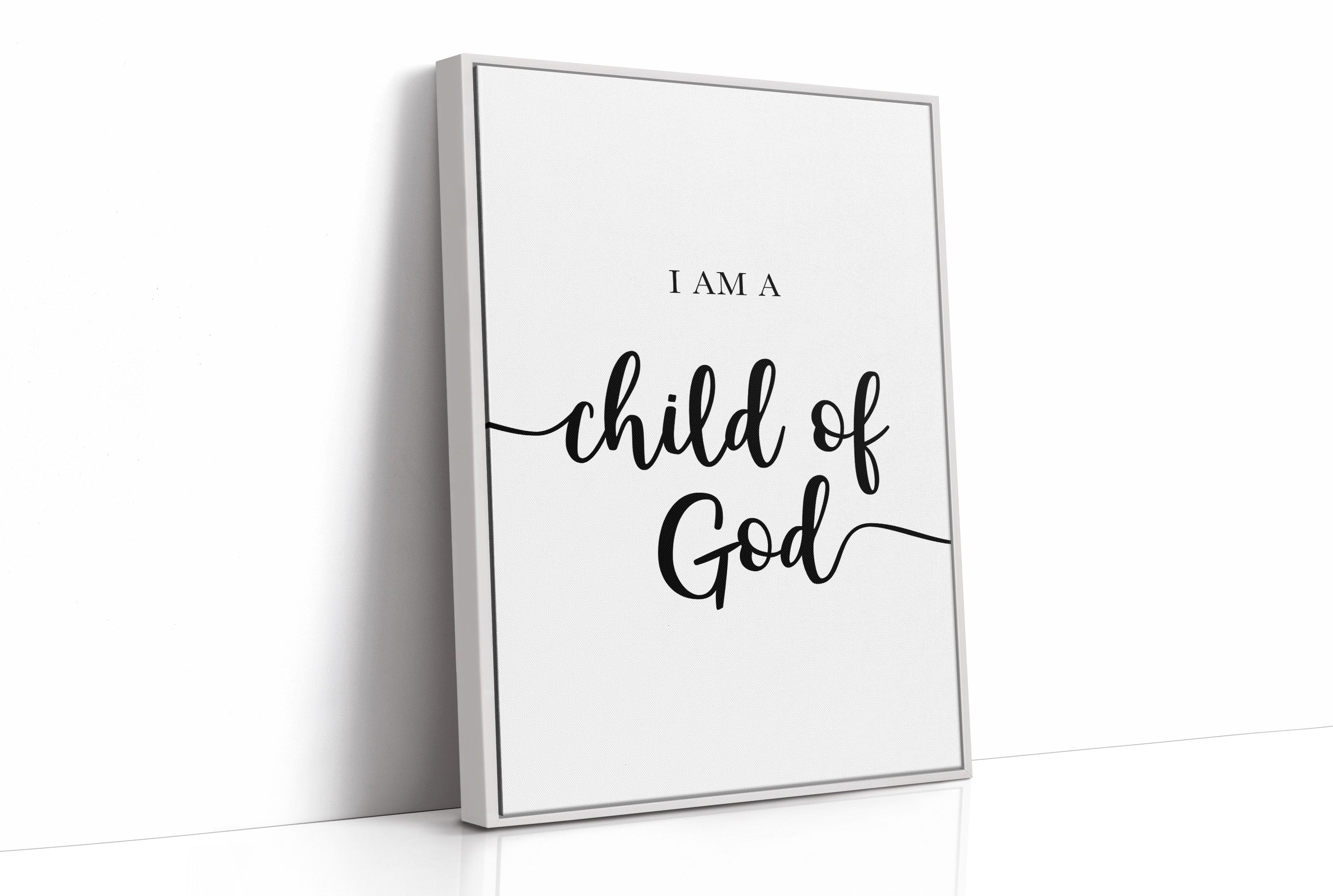 Divine Identity Embraced in Typography