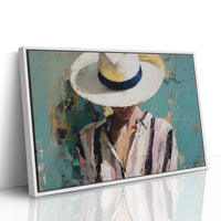 Sunlit Grace Behind Panama White