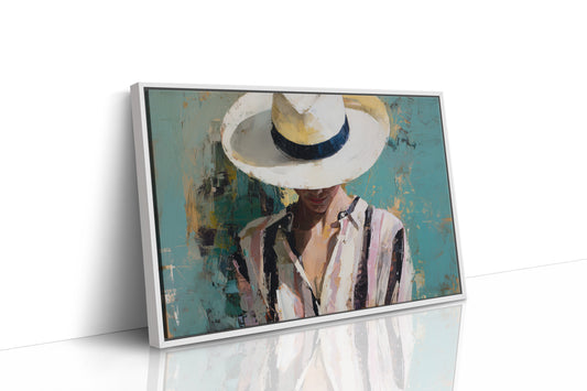 Sunlit Grace Behind Panama White