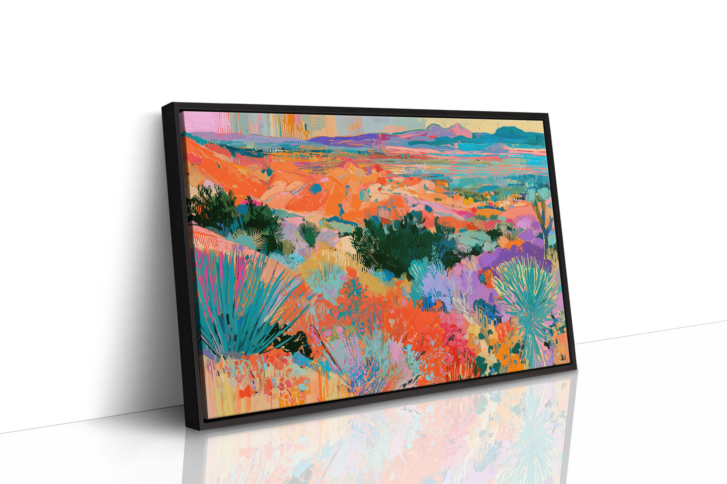 Neon Desert Bloom