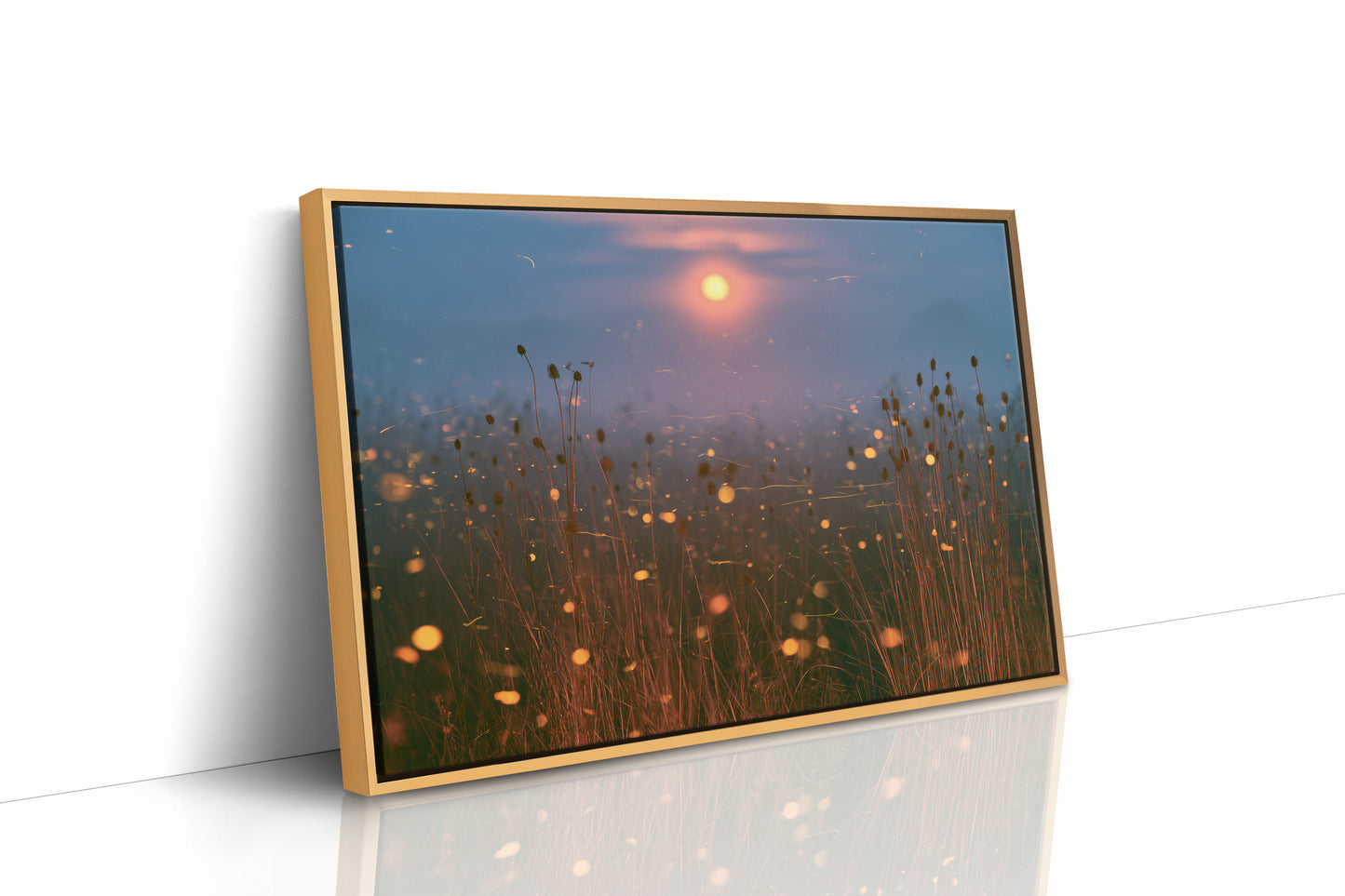 Fireflies at Moonrise