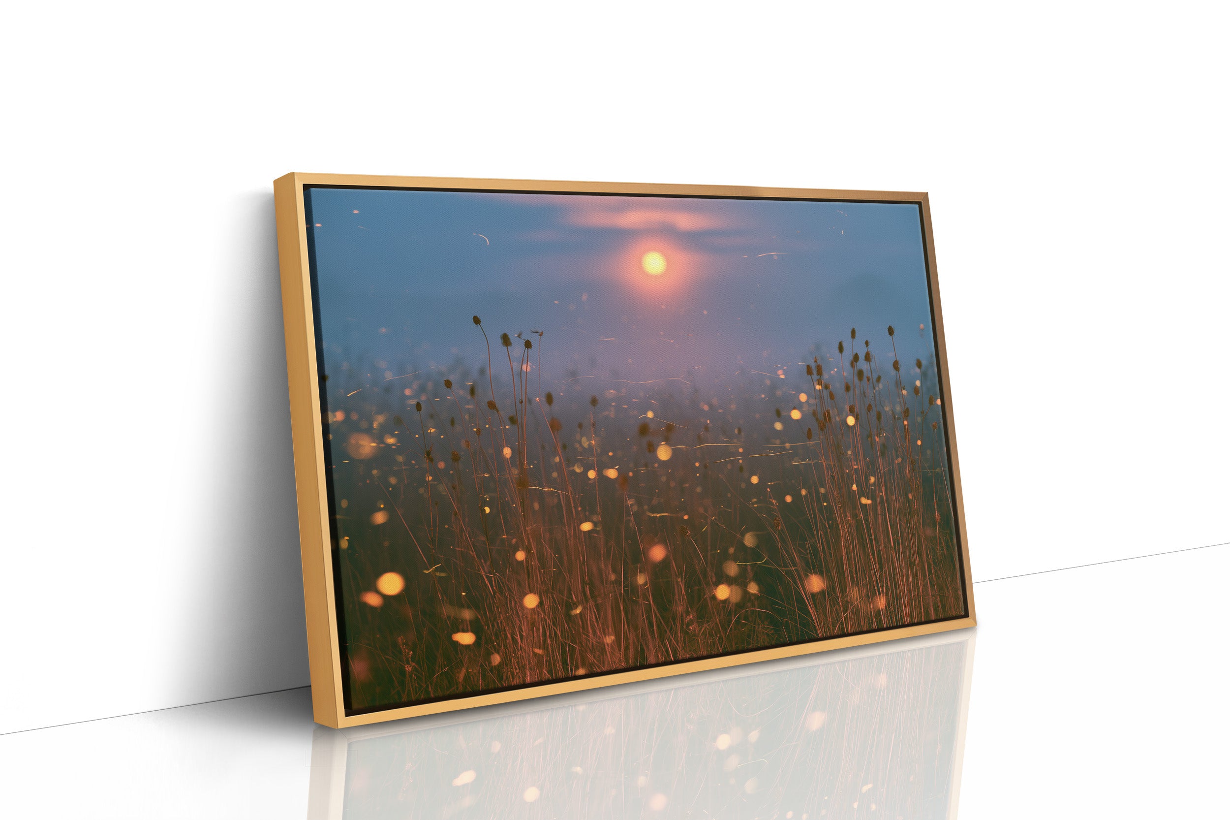 Fireflies at Moonrise