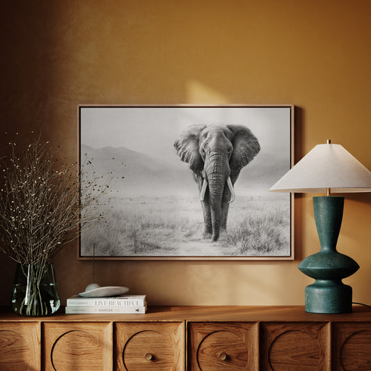 Wisdom Walks The Savanna Plains