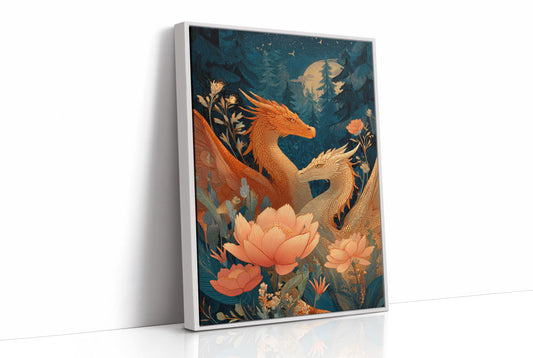 Ancient Scales Among Lotus Blooms