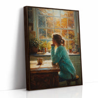 Autumn Light Through Kitchen Windows