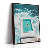 Ocean Pool Catches Summer's Float