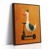 Goose on Wheels