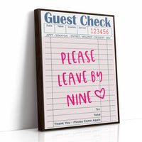 Message From The Kitchen Staff