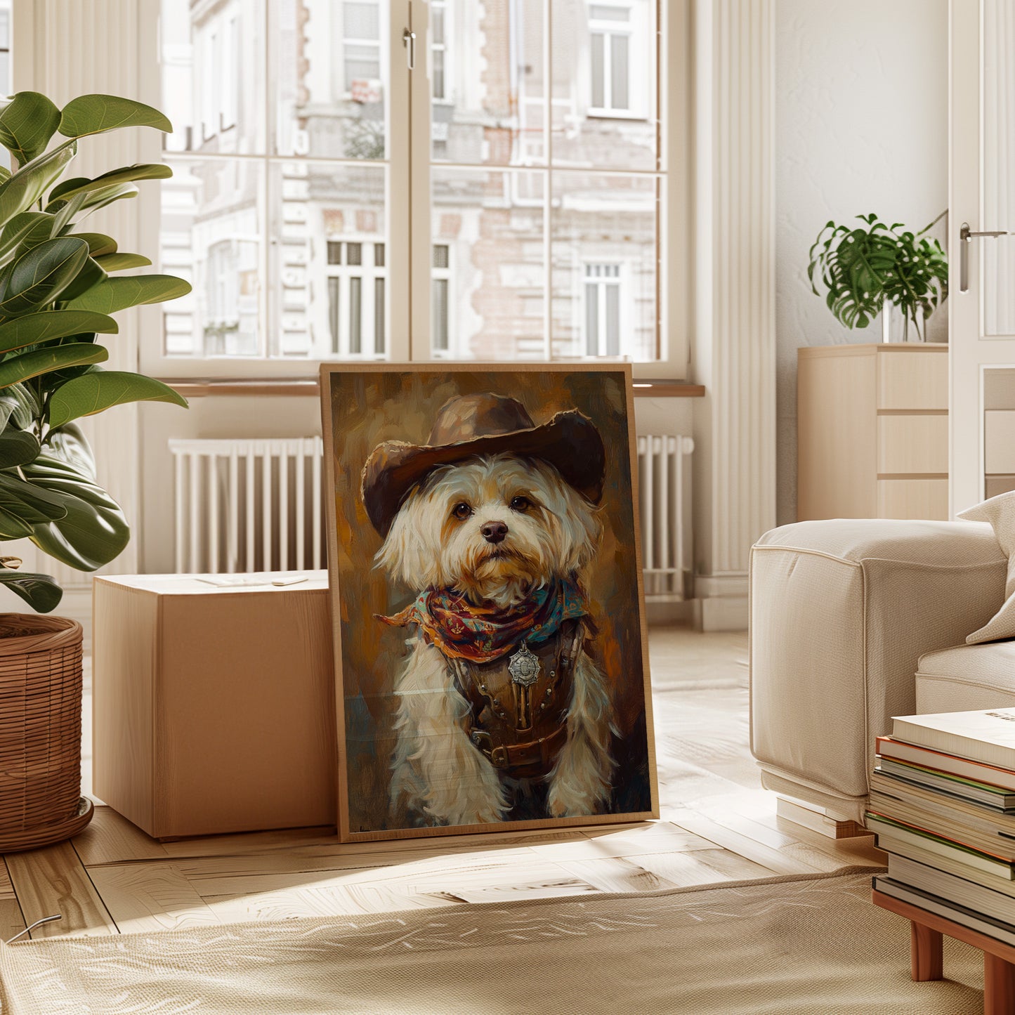 Havanese Western Outlaw