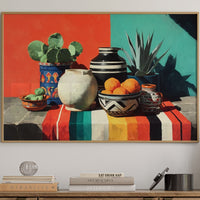 Citrus Morning Meets Desert Clay