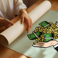 All In on Your Dreams Cash Art