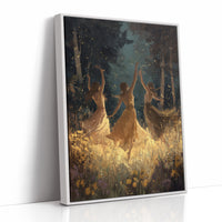 Forest Revelers Catch Twilight Magic