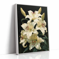 Crimson-Kissed Lilies