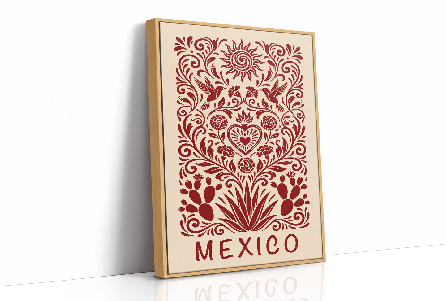 Mexico, Sacred Heart Symmetry