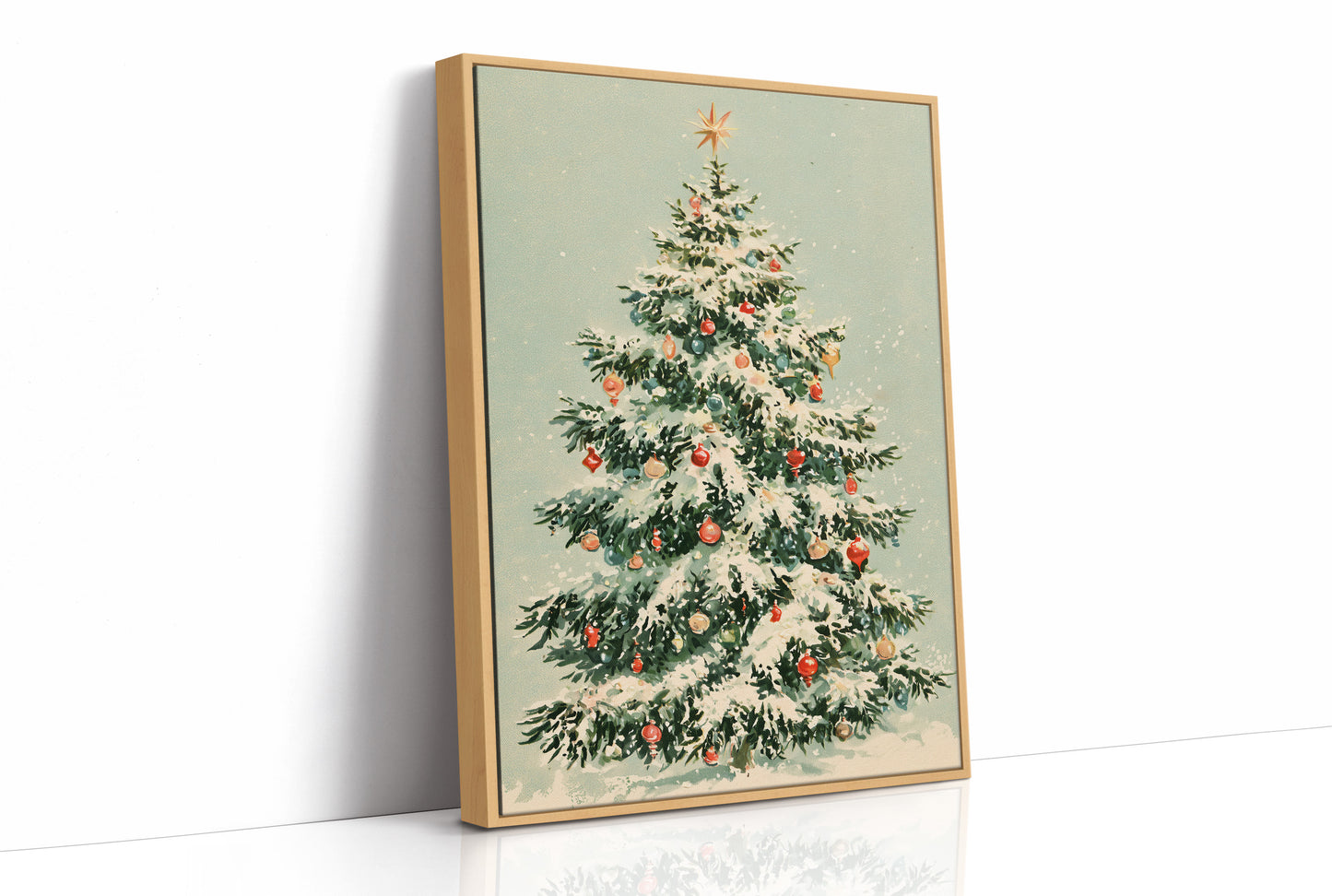 Snow-Laden and Star-Topped