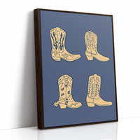Boots Tell Tales Of Prairie Wind