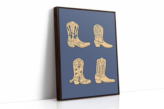 Boots Tell Tales Of Prairie Wind