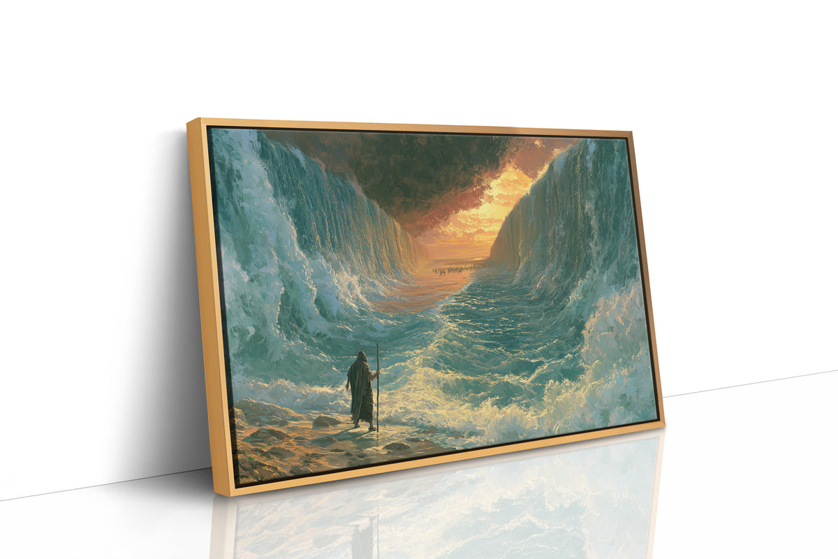 Moses Parts the Sea of Fire
