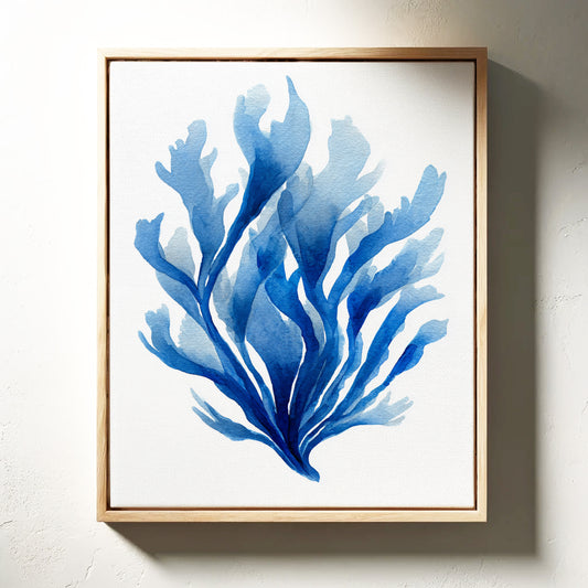 Tides of Blue Beneath Surface