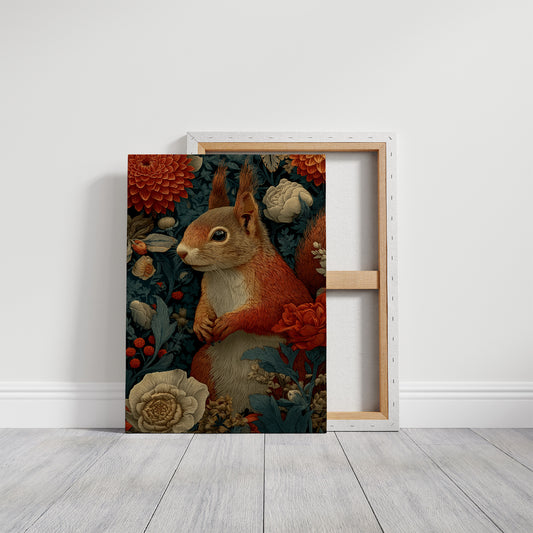 The Squirrel Who Stayed for the Flowers