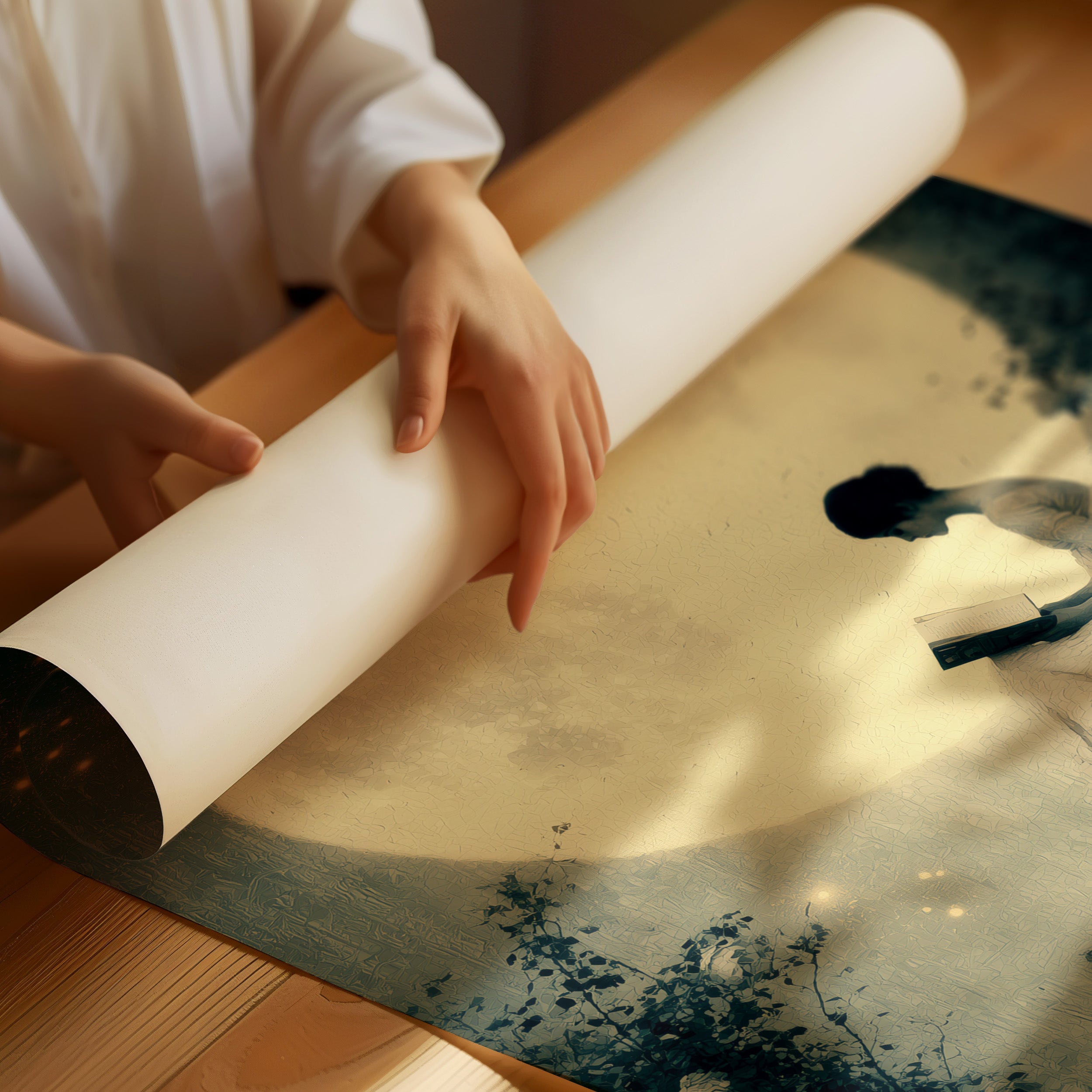 Reading by Moonlight