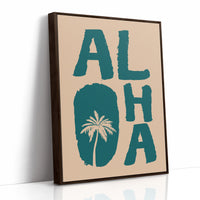 Island Letters Spell Summer Peace
