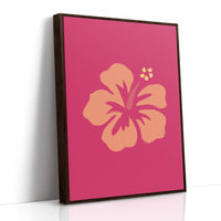 Coral Petals Dance Through Fuchsia