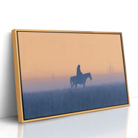 The Rider at Dawn's Edge