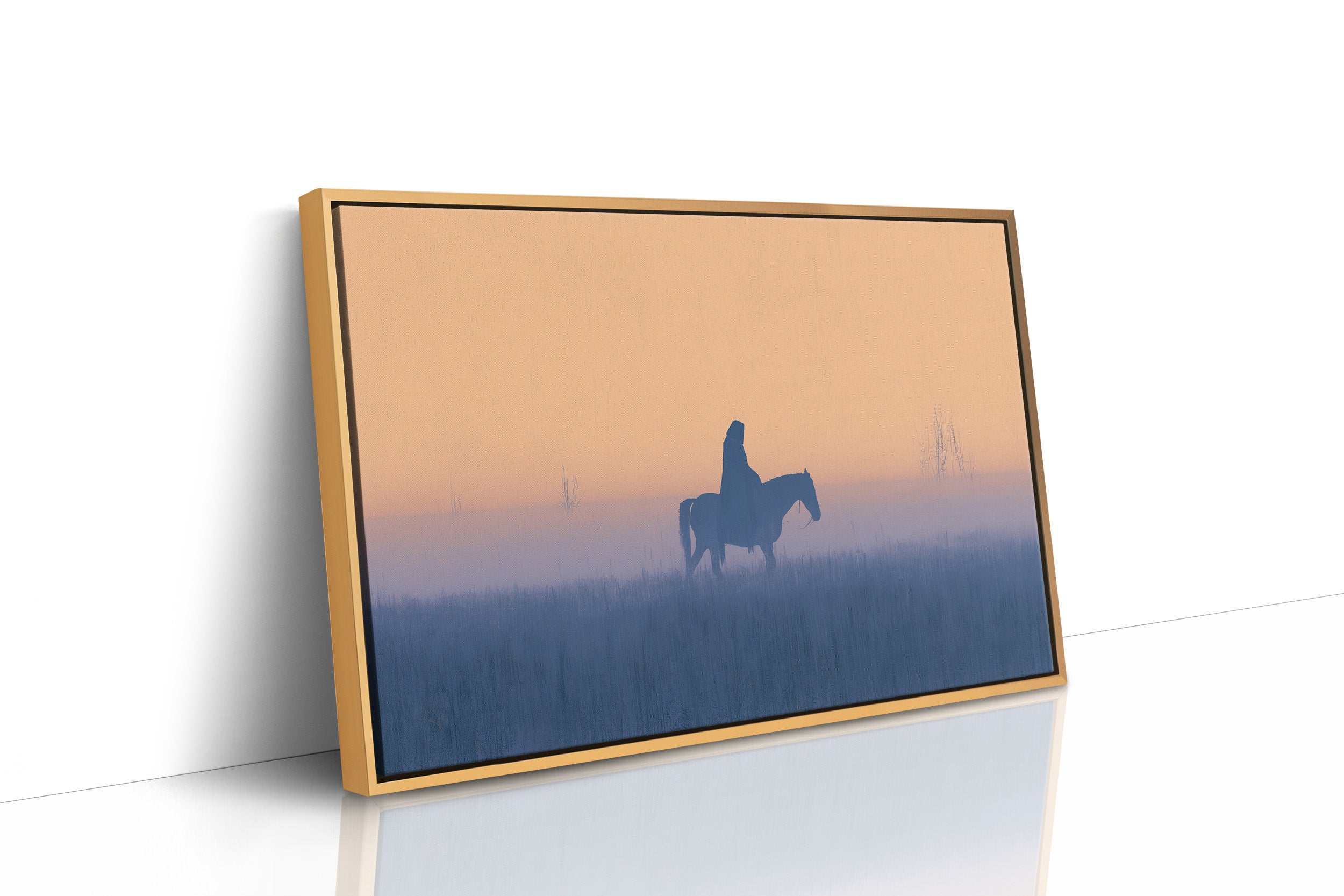 The Rider at Dawn's Edge