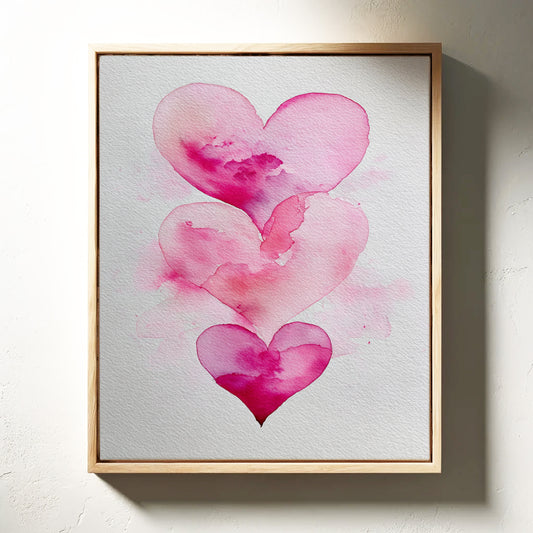 Hearts Unfold in Blush