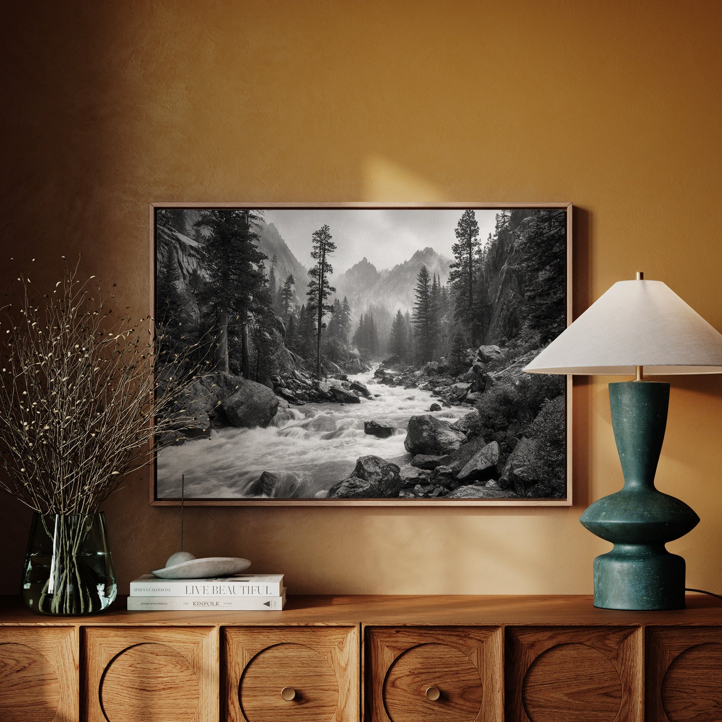 Wild Waters Carve Mountain Memories