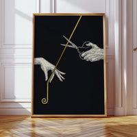 Severance Line in Gold and Ink