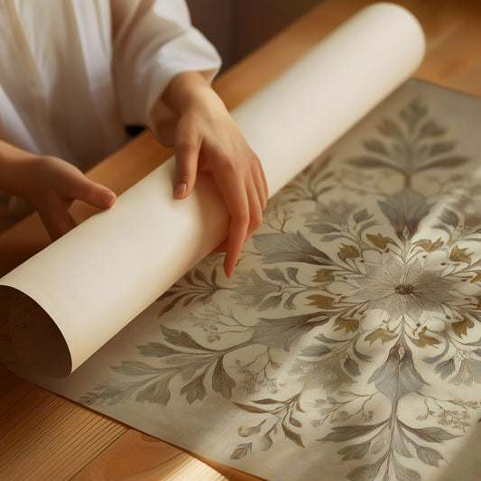 Frost Petals Dance In December Light