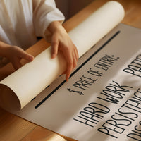 Success: Price of Entry Typography