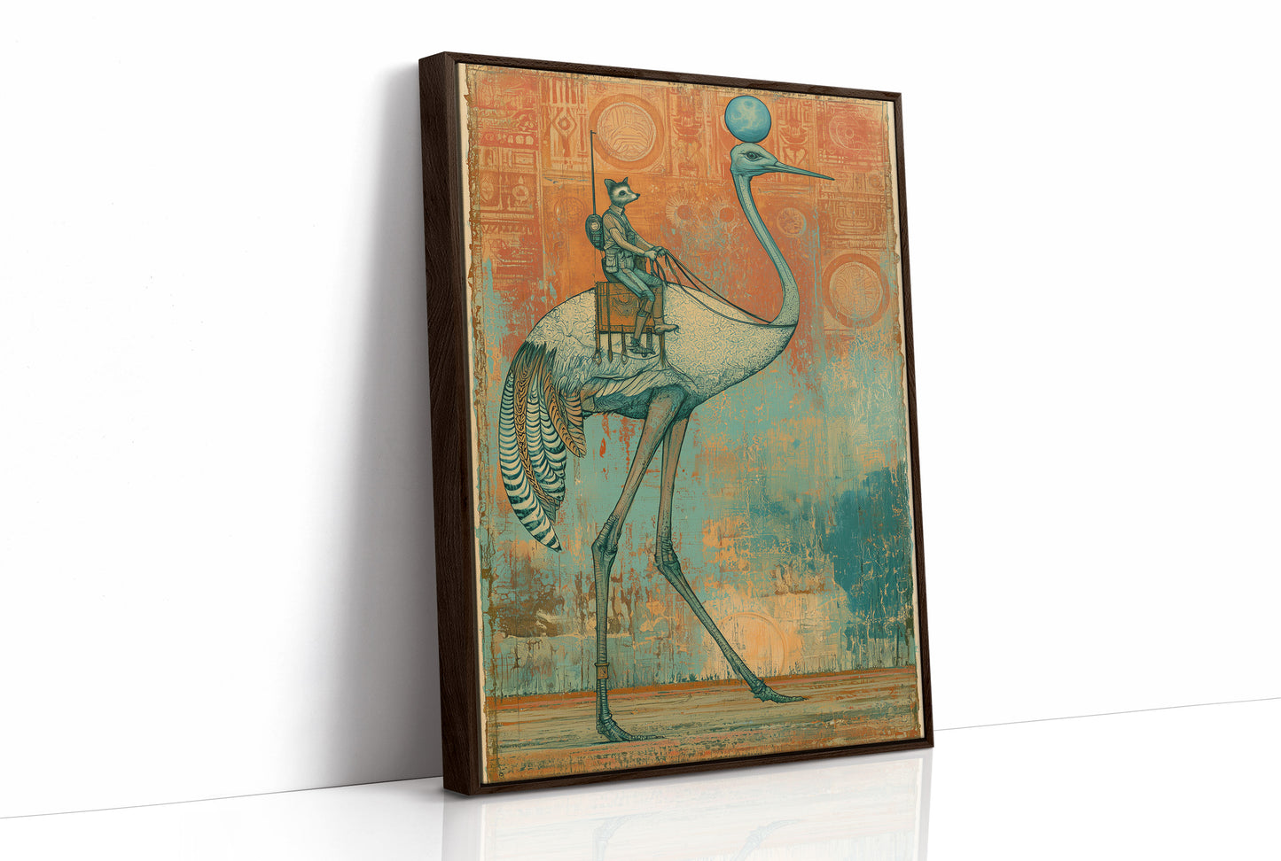 Explorer's Ride on the Long-Necked Beast