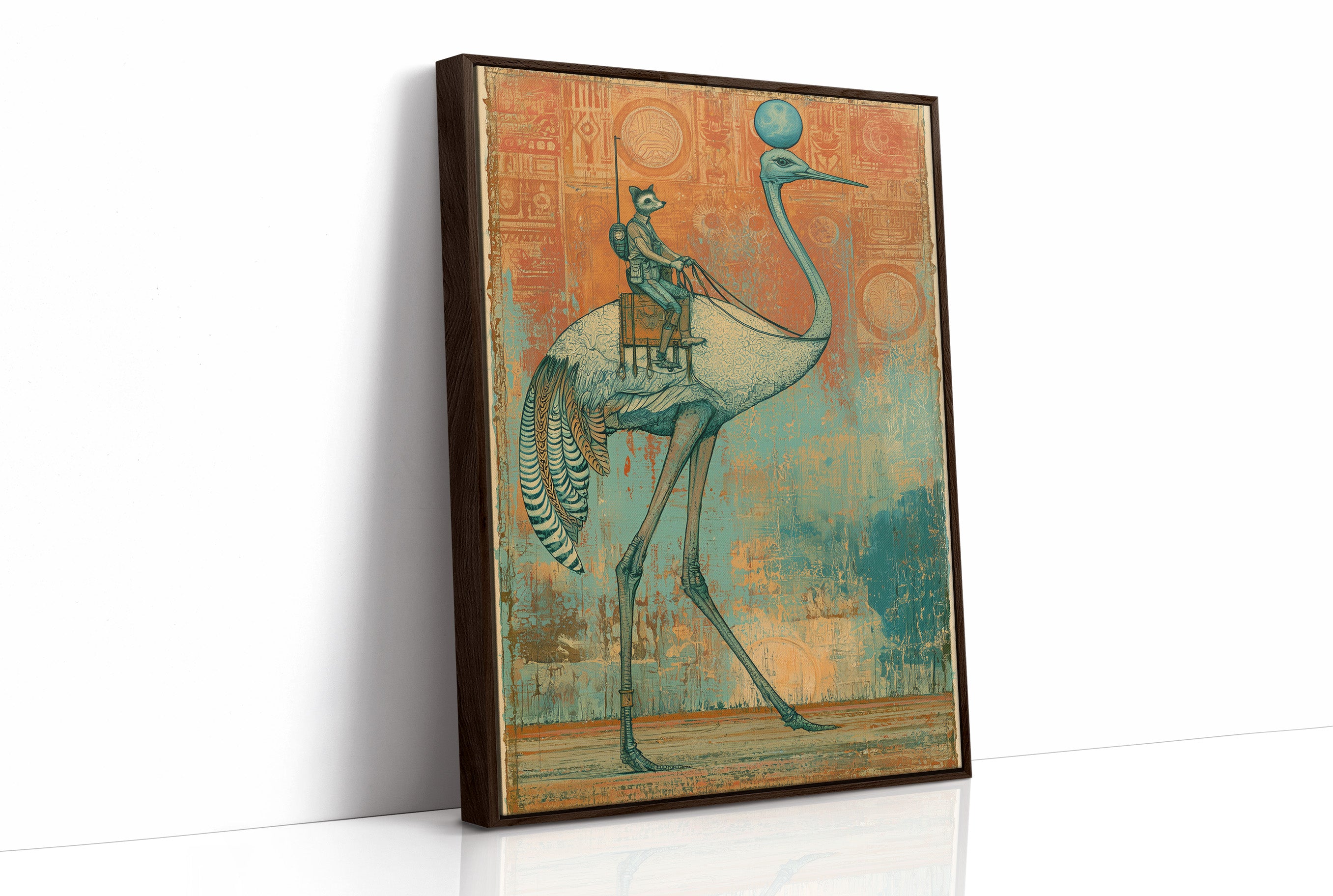 Explorer's Ride on the Long-Necked Beast